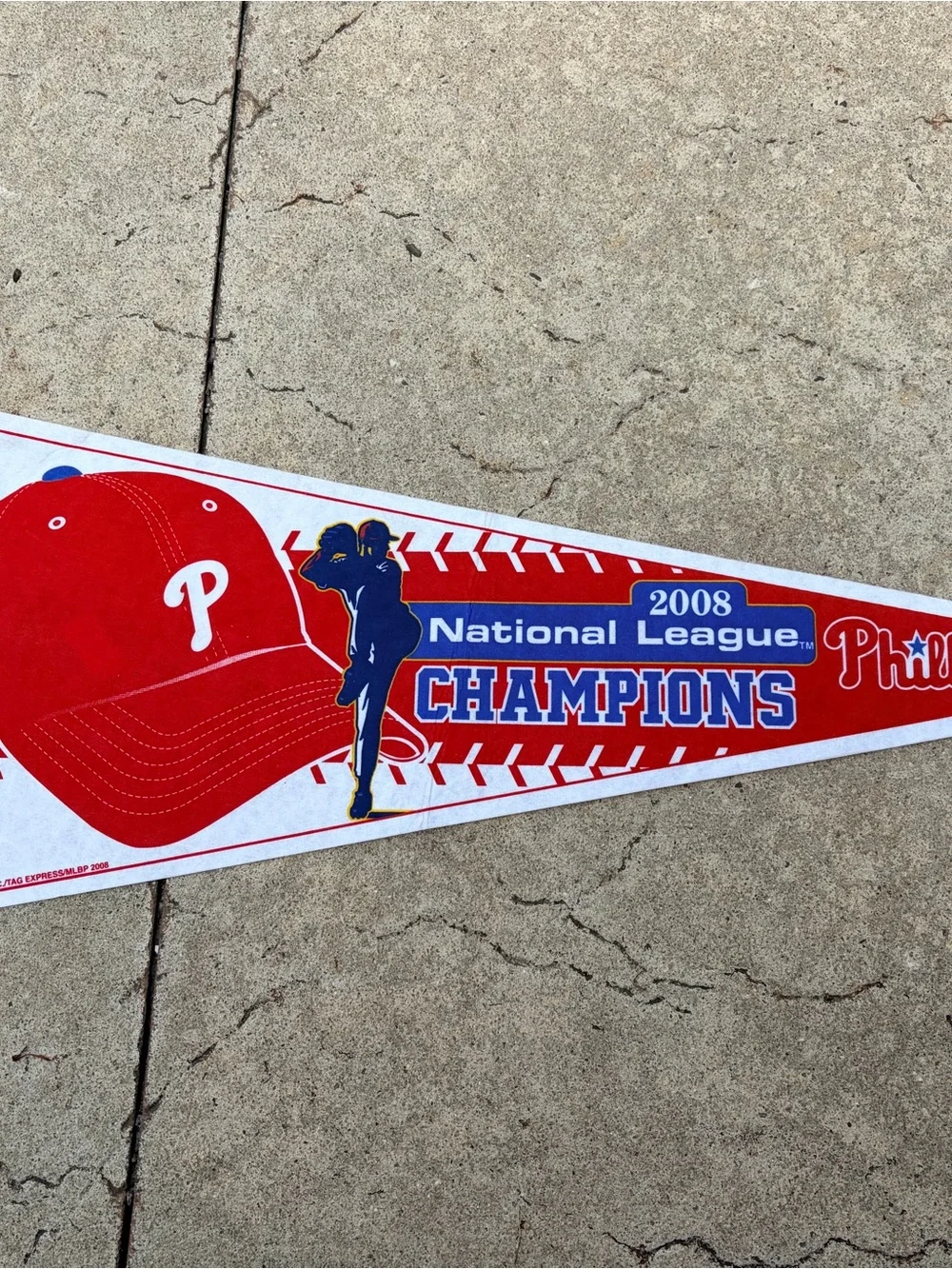 MLB Philadelphia Phillies Sports Pennant